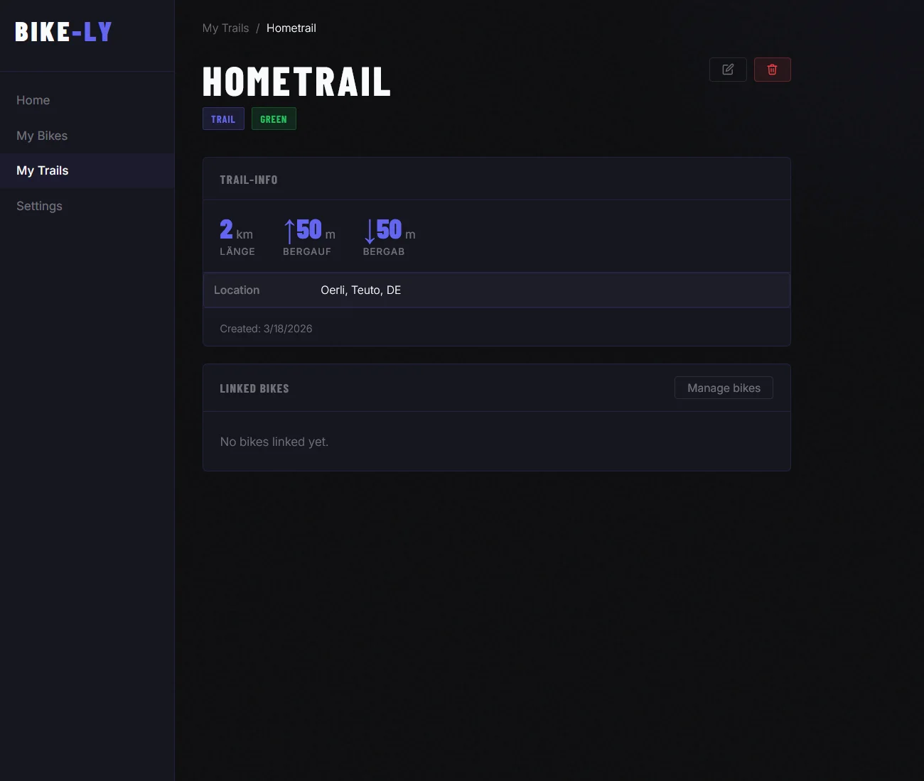 Rytracks App – Tyre pressure settings and pressure profiles